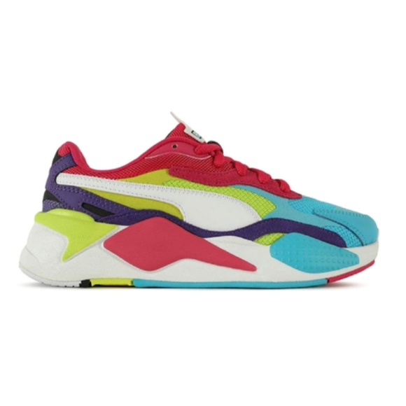 multi color puma shoes